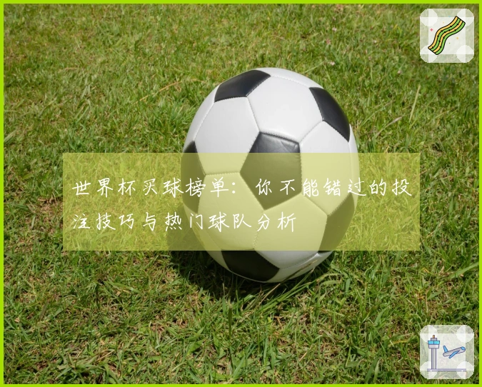 世界杯买球榜单：你不能错过的投注技巧与热门球队分析